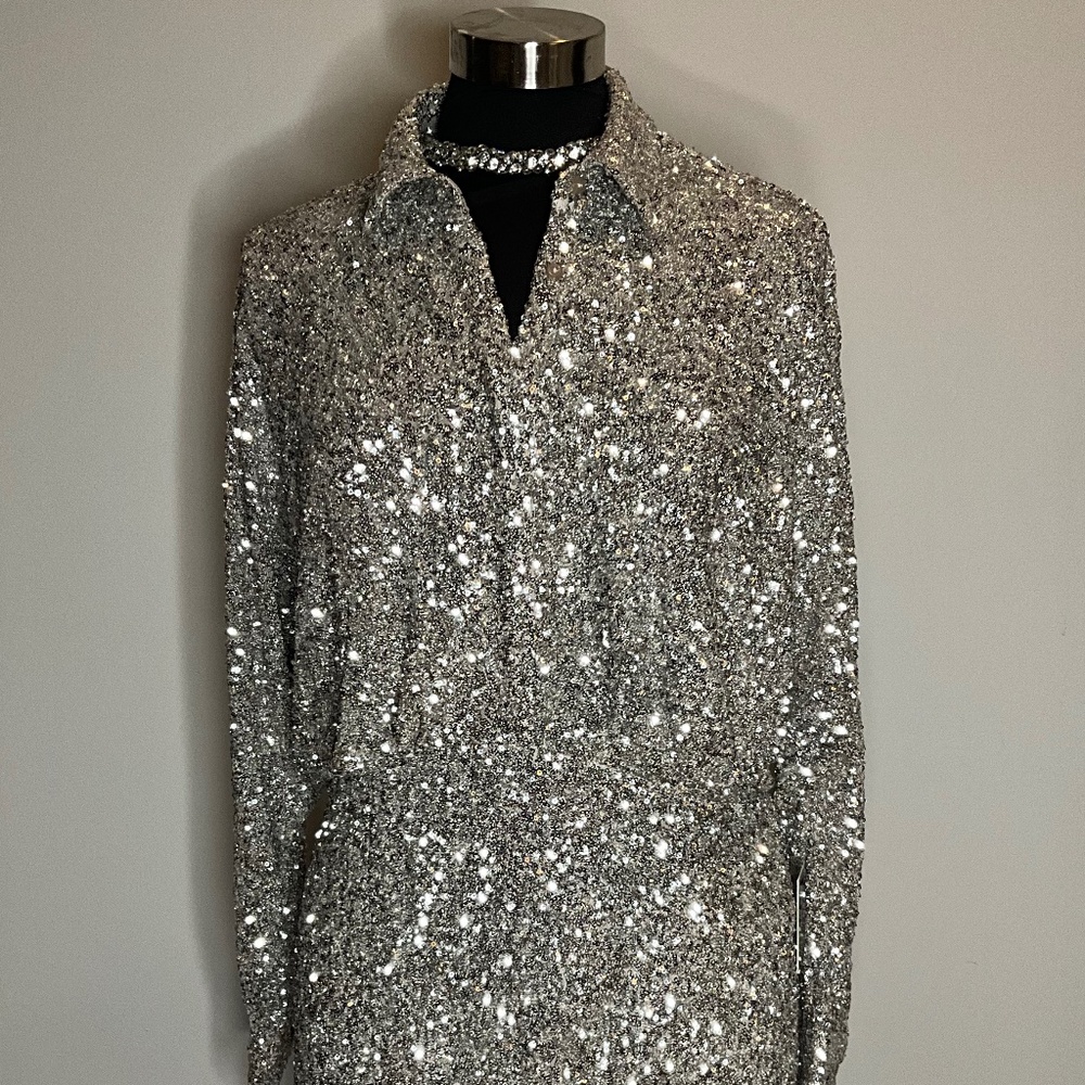 **Stunning Sequin Cocktail Dress**